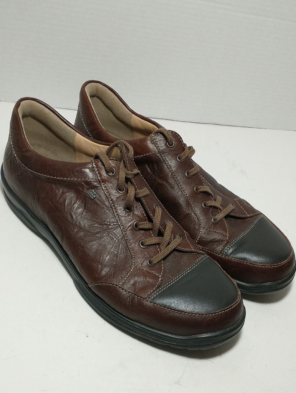 Finn Comfort, Alamo Lace Up Walking Shoe, Made In Germany, US Size 10.5